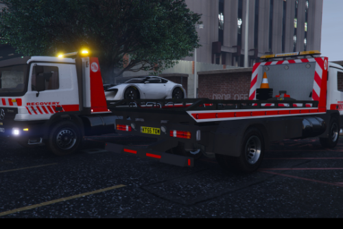 Towing with a Mercedes-Benz Actros